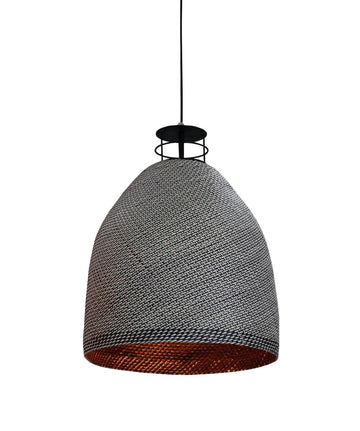 Pendente / Luminária de Teto O'Thentique Modelo Palma Preto